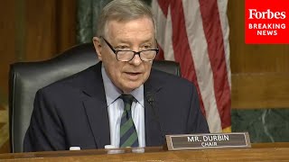 Dick Durbin Leads Senate Judiciary Committee Hearing On Pending Nominees And Legislation