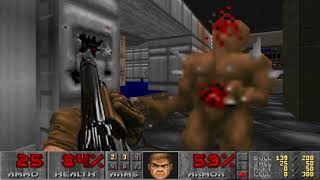 Doom 404 Map 02 "Bad Signal" UV-Max in 1:05 screenshot 3