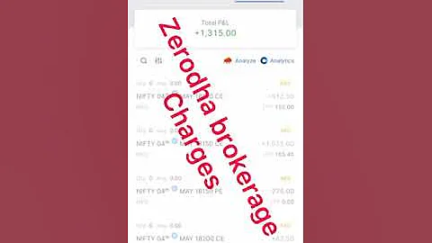 zerodha brokerage charges / zerodha kitna charge leta hai/ #zerodha #trading #brokerage