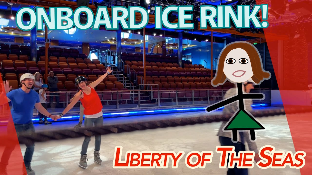 How to Ice Skate on a Cruise Ship... Royal Caribbean, Liberty of The Seas