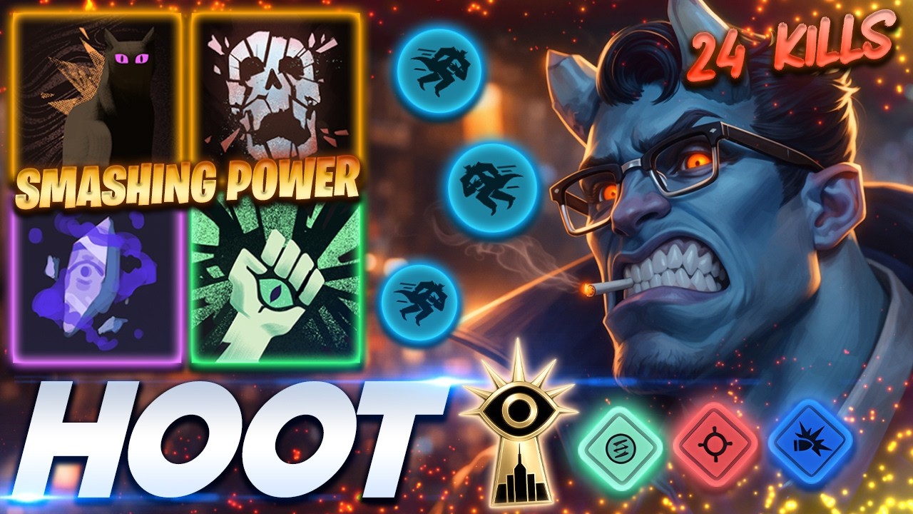 Hoot Abrams SMASHING POWER 24 KILLS - Deadlock Pro Gameplay & Guides [Watch & Learn]