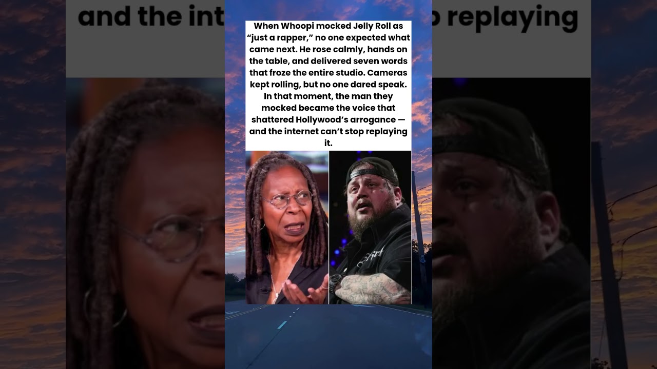 🔥 Jelly Roll Shuts Down Whoopi LIVE — 7 Words That Silenced The Entire Studio