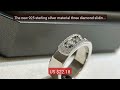 The new 925 sterling silver material three diamond sliding ful... â€” Best Buy 2026 | Great Quality!