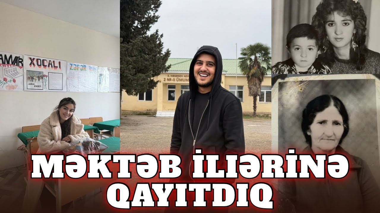 İKİ RAYON BİR UŞAQLIQ – AĞCABƏDİ & BƏRDƏ MƏKTƏB GÜNLƏRİ 🎒 ÇOX KÖVRƏLDİM 😔 QIŞQIRTMA DOLU MARAQLI GÜN