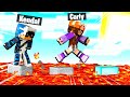 PARKOUR MA LA LAVA SALE OGNI SECONDO - MINECRAFT ITA