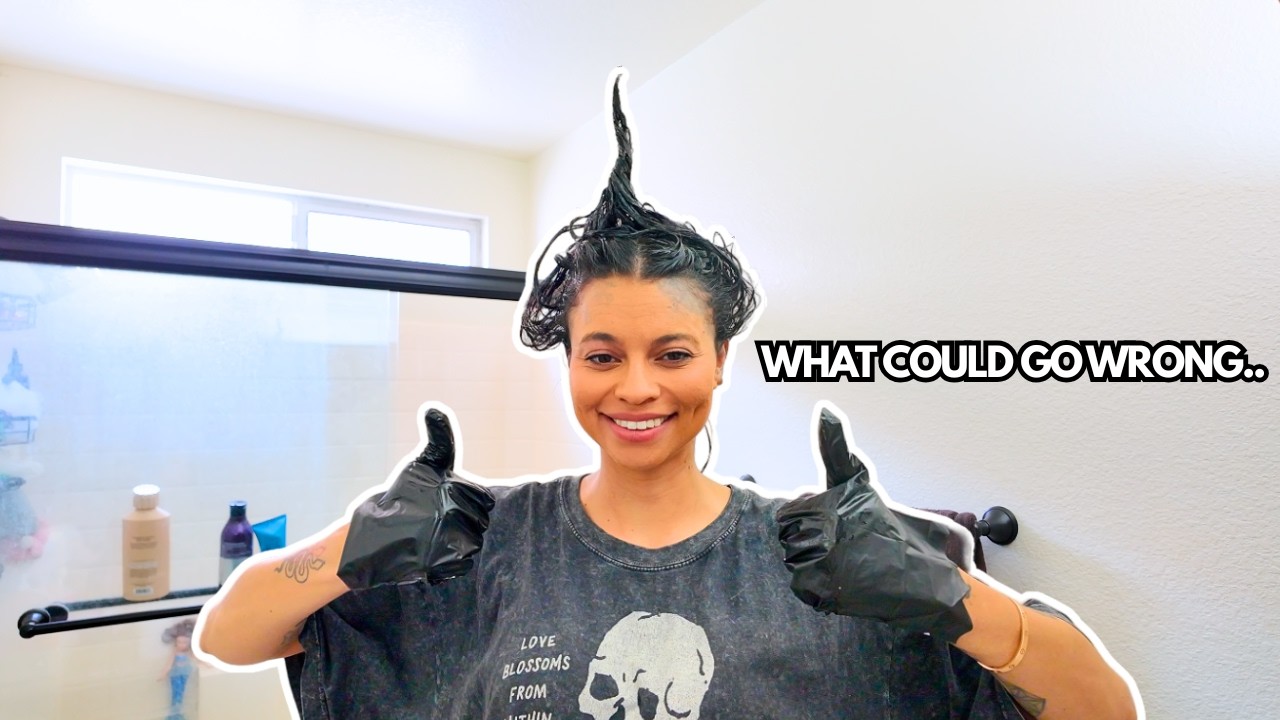 DYE MY HAIR WITH ME ! ❤️