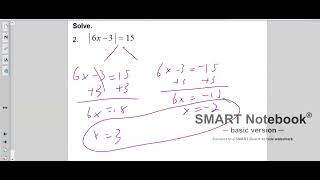 alg 2 1 4 notes abs value