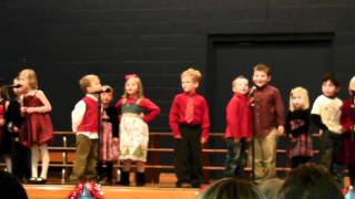 Sacred Heart El Reno Pre-K 4 Christmas program 2010