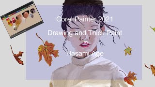 Corel Painter 2021 - Drawing and Thick Paint