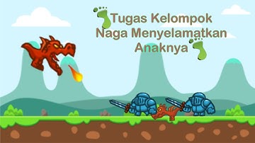 UAS Dasar Pemrograman Membuat Game Menggunakan Aplikasi Greenfoot (Naga Menyelelamatkan Anaknya)