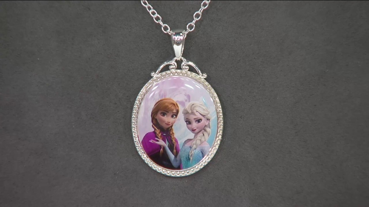 Disney Frozen Necklace with Music Box on QVC