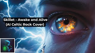 Skillet - Awake and Alive (AI Celtic Rock Cover by Joda) Mosaics #5