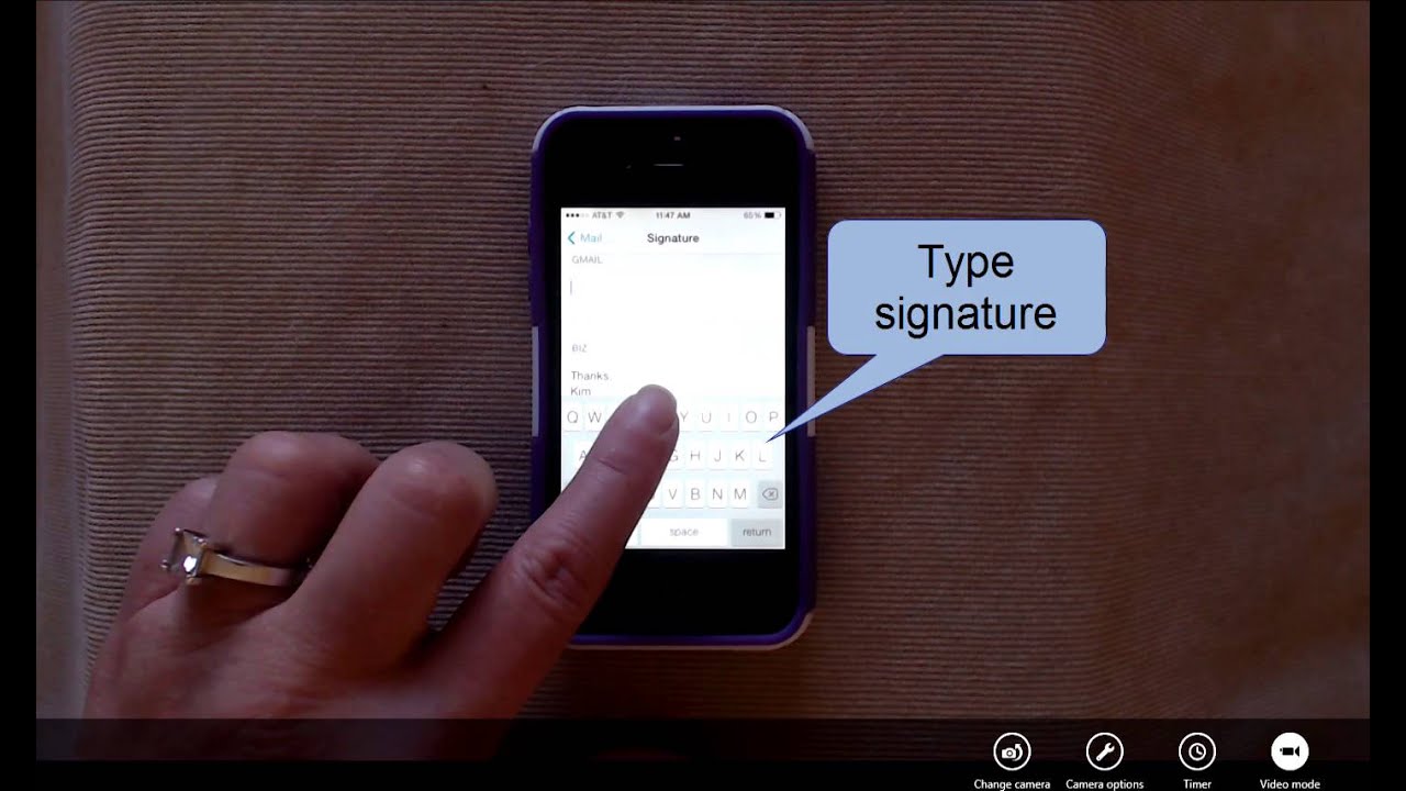 Old Version Tutorial - How to Use Separate e-mail Signatures for Each ...