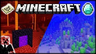 Celebrity I GOT THE BEST NETHER SPAWN IN MINECRAFT! | Let's Play Minecraft Survival Wealth