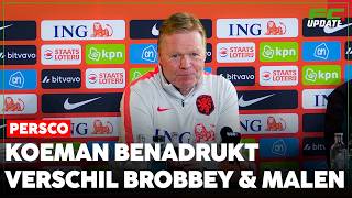 Koeman Lacht Om Vergelijking Depay Met Ronaldo En Messi Een Iets Andere Orde Fcupdate Persco