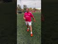 unreal football moments ☠️ #football #skills #shorts
