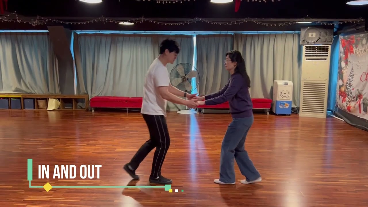 In and out in Lindy Hop(Swing Dance) 인엔아웃을 이용한 스트레치