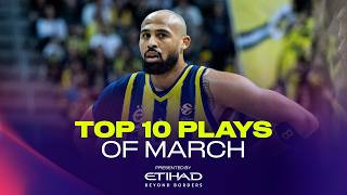 Top 10 Plays | ABOVE THE RIM & GAME-CHANGING MOMENTS | MARCH | EuroLeague Basketball 2025-26 screenshot 2