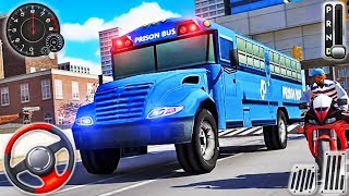 Police Bus Driving Simulator 2020 - US Prison Transport Driver - Android GamePlay screenshot 4