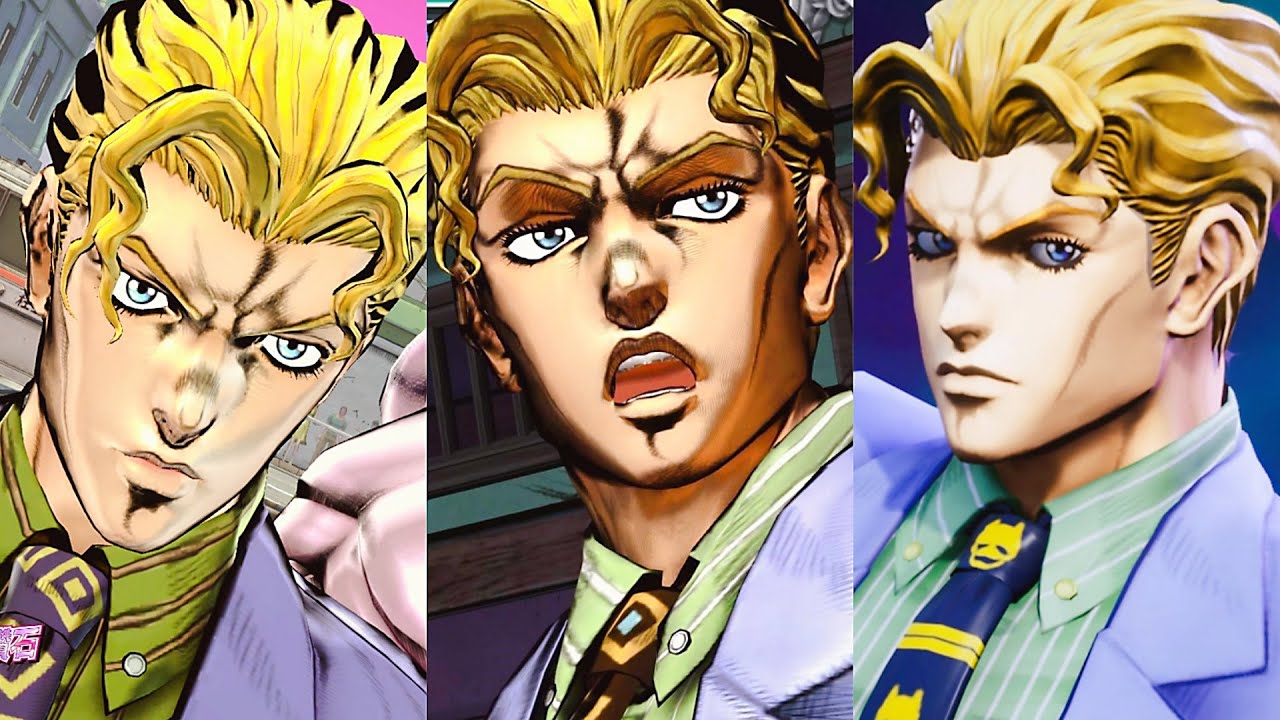 追加検討中 kiraさん専用 Kira Yoshikage in different JoJo games - YouTube