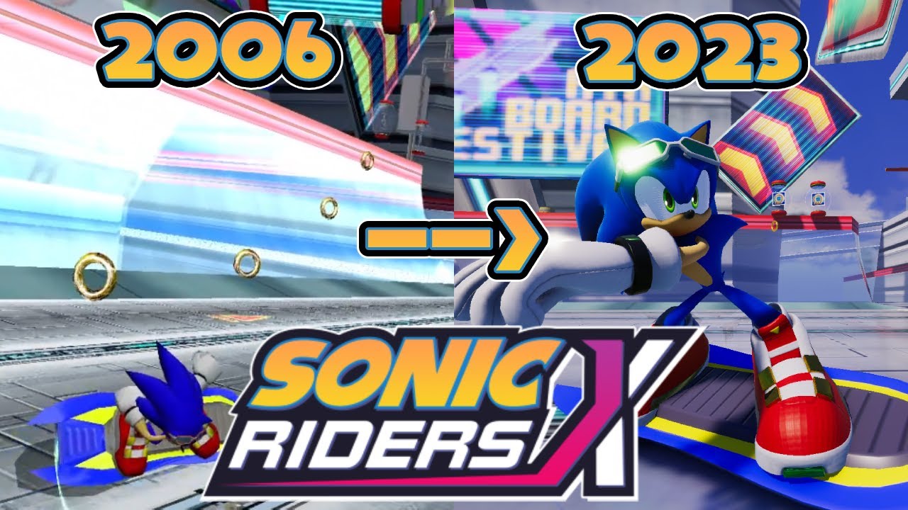 Biggest Sonic Riders Fan Plays The Riders Remake For The First Time