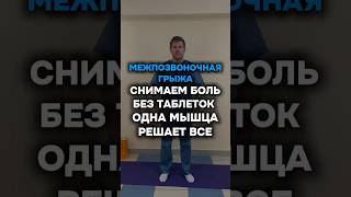 Межпозвоночная грыжа Снимаем боль без таблеток одна мышца решает все