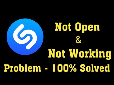 How To Fix Shazam App Not Open Problem Android & Ios - Shazam App Not Working Problem Solved