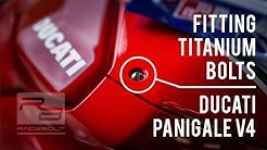 RACEBOLT UK Ducati Panigale v4 TITANIUM Bolts Fitting 
