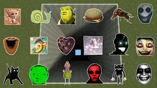 Too Much Nextbot And Nicos Nextbots In Deep Pit Garry's Mod ( capucina,ungalia,ta ta ta sharhu,... )