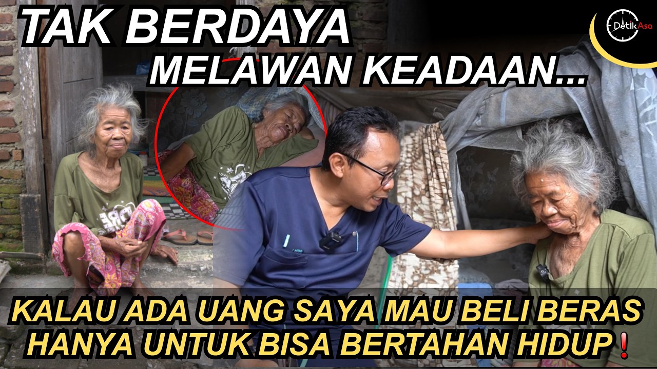TAK BISA DIBAYANGKAN BAGAIMANA NENEK TASWEN BERTAHAN HIDUP SENDIRIAN DALAM KONDISI SAKIT❗️
