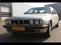 BMW 735i E32 1987  walkaround and inside