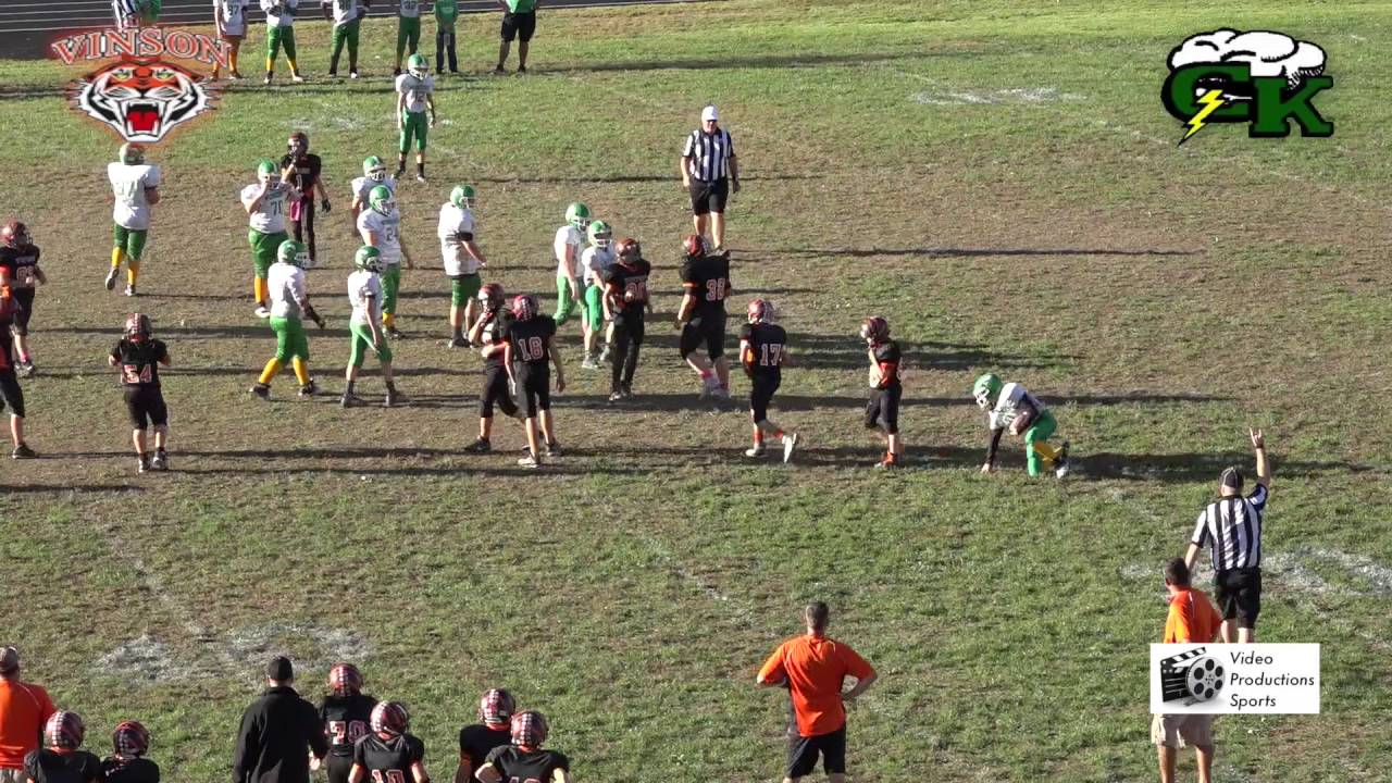 Vinson vs  Ceredo Kenova   A Team