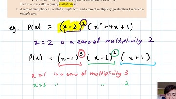 Year 11 Ext 1 - Graphing Polynomials - Multiplicity of Zeroes and their shapes (2/4)