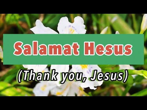 SALAMAT HESUS (Thank