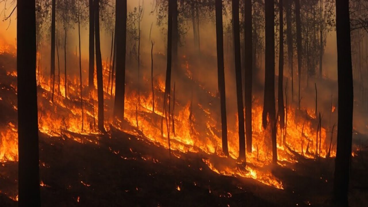 5 тысяч гектаров охвачены пожаром в Приморье. Огонь подобрался к населенным пунктам