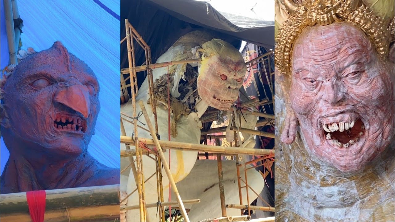 UPDATE H-4 PROSES PEMBUATAN OGOH-OGOH SEPUTARAN TAMPAKSIRING 2024