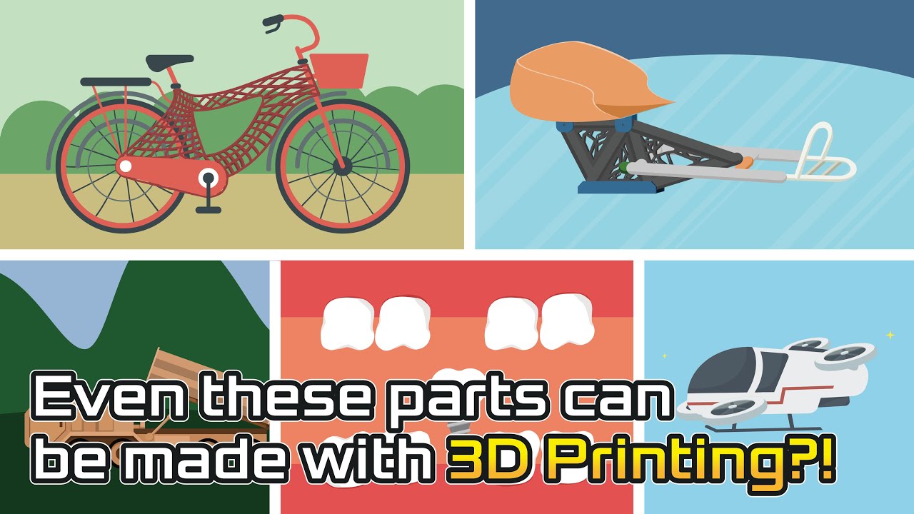 (ENG) Even these parts can be made with 3D Printing?! 【Behind the Science: 3D Printing - #5】