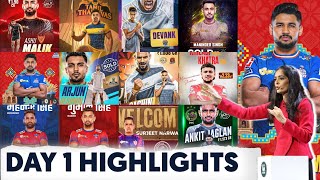 Pkl 12 Auction Day 1 Highlights Pkl Auction Sold Players List