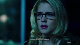 Crisis on Earth X Felicity and Iris Rescue Kara German Subtitle