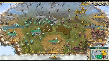 Civ5: 8 Civs Battle in this AI Free For All