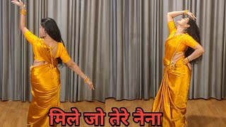 मिले जो तेरे नैना हमारे नैना से I dance video I Govinda song dance I 90s hit song I by kameshwari