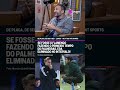 "SE FOSSE O FLAMENGO O PRIMEIRO TEMPO QUE O PALMEIRAS FEZ, ERA ELIMINADO NO INTERVALO!"