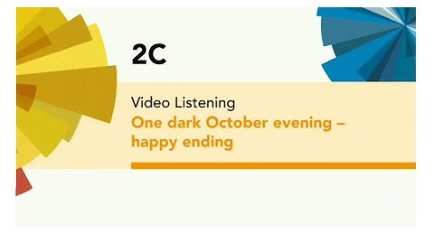 English File 4thE - Pre Intermediate - Video Listening - 2C One dark October evening - happy ending