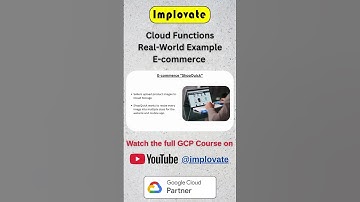 Cloud Functions Real-World Example 🛒 | ShopQuick Ecommerce | GCP Explained #implovate #googlecloud