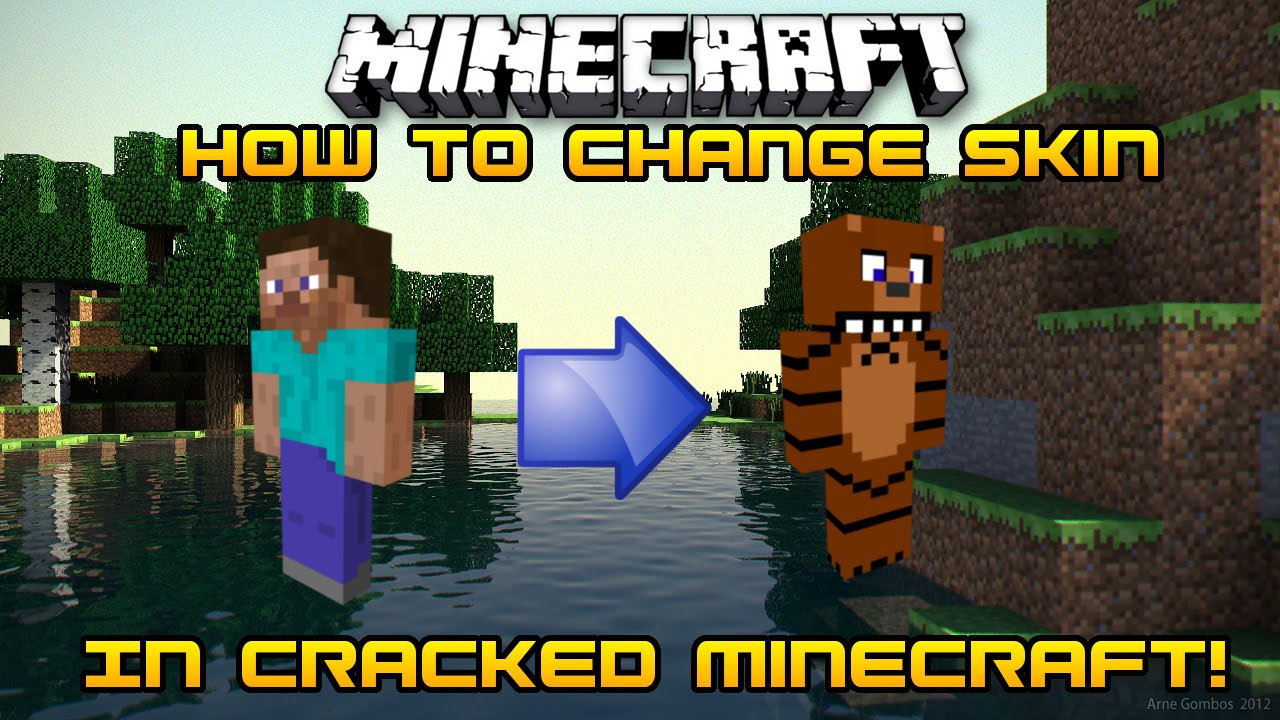 Minecraft How To Change Skin In Cracked Minecraft 1 7 10 Youtube