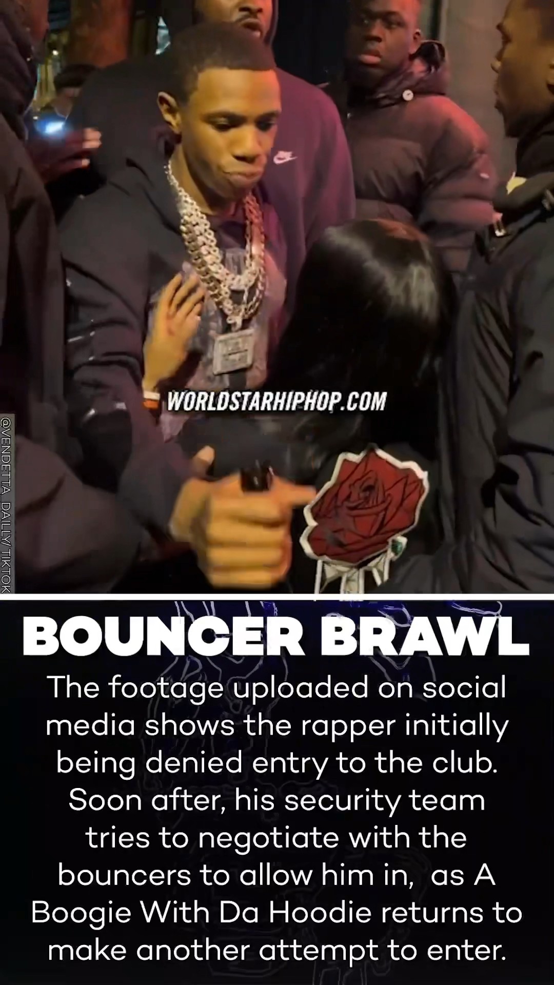 A Boogie Gets into Altercation \u0026 Gets Maced Outside Paris Nightclub!
