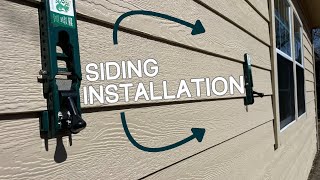 Siding Installation | Garage Build