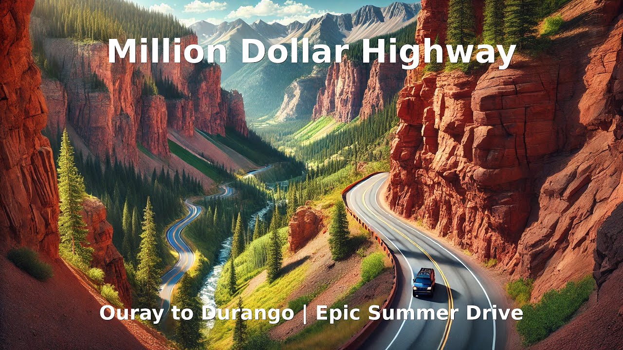 Million Dollar Highway: Epic Summer Drive from Ouray to Durango 🚗