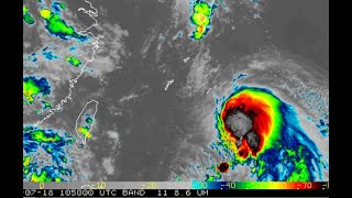 Tropical Storm IN-FA Eastern Taiwan