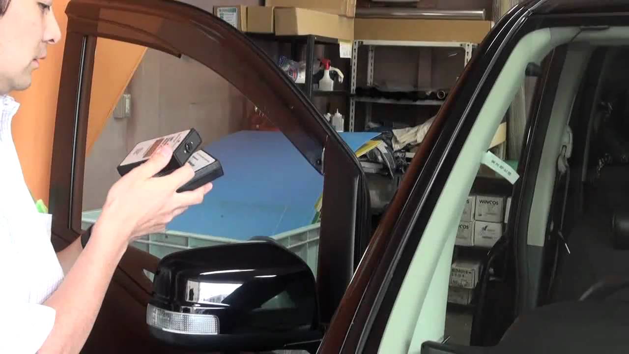 カーフィルム施工 日産セレナc25 Youtube